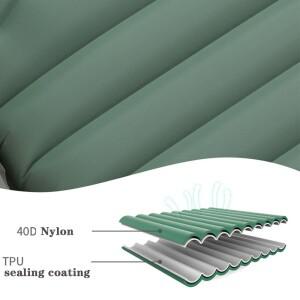 호환 야외 캠핑 수면 패드 팽창식 매트리스  베개 포함  초경량 에어 내장 인플레이터 펌프  여행 하이킹