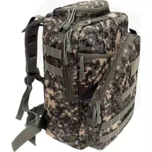 오너클랜 더블백팩 밀리터리 스마트백팩 디지털 색상