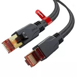 기가비트 인터넷선 1m 유선연결 컴퓨터 공유기 연결용 커넥터 편조 케이블