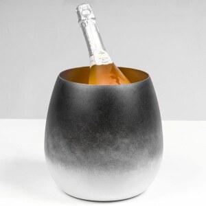 실버 아이스바스켓 있는 아이스버킷 그라데이션 와인쿨러 5L 샴페인 스탠드 50x68cm