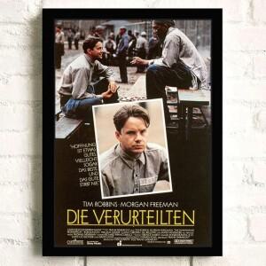 호환 Shawshank Redemption 클래식 영화 벽 아트 홈 장식 캔버스 회화 북유럽 바 카페 거실 포스터