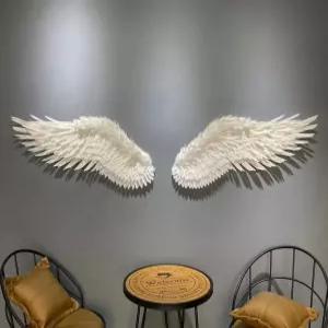 벽장식 날개장식 금속 카페 예술 포토존 식당