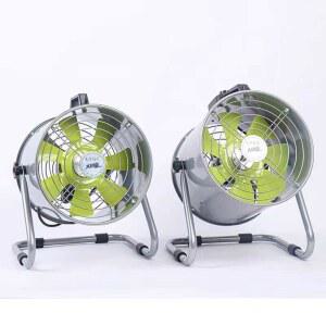 소형 환기팬 텐트 환풍기 캠핑카 고속 송풍기 휴대용 트레일러 후드 6인치 고정속도 2m 덕트