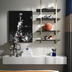 호환 프레임 앤서니 에드워즈 캔버스 포스터 농구 벽 아트 장식 소년 방 침실 x 스포츠 인쇄