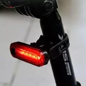 USB재충전 LED후방 안전표시등 실리콘밴드 부착식 방수설계 야간라이딩 경고등