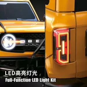 수집품 RC 크롤러 1/10 Rc 자동차 4WD RTR HB R1001 LED 2.4G 전기 원격 제어 락 버기 성인용 오프로드 차