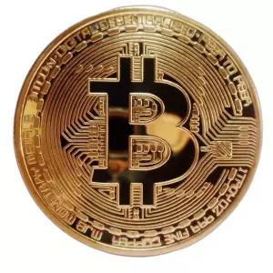비트코인 모형 주화 동전 장식품 가상화폐 수집 선물 기념품