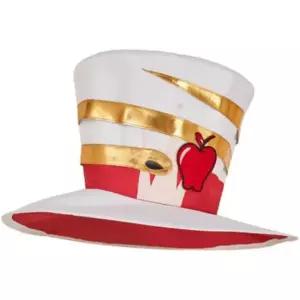 코스튬 모자 장식 할로윈 페스티벌 촬영 소품 남성 헤즈빈 루시퍼 머리장식 코스프레 호텔 악마 의상 흰색