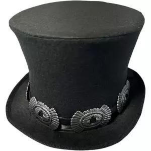 코스튬 모자 무대 장식 코스프레 할로윈 펑크 플러스 블랙 빅토리안 탑 햇 매드 해터 콘초 밴드 스팀펑크