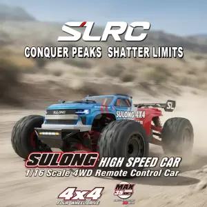 수집품 RC 1/16 4WD RC카 4x4 오프로드 등반카 35km/h 고속 SL16C5 무선 조종 자동차 모델 생일 선물 장난