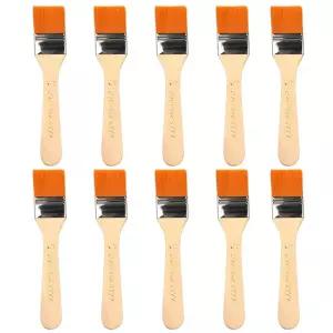 페인트브러쉬 페인트붓 평붓 수성붓 JF64 5호 10개 vYn5+8hJI