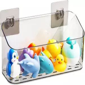 유니언 배스 장난감 보관함 1팩 대형 홀더 퀵 드라이 욕조 정리함 욕실 수납용 샤워 캐디 드릴 선반 바구니