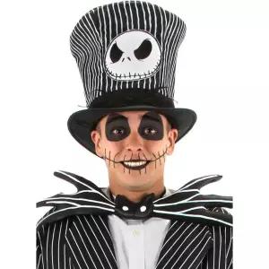 코스튬 모자 장식 할로윈 페스티벌 촬영 소품 스푸크타큘 잭 탑 햇 표준 크기 | 플러시 소재로 모험에 완벽