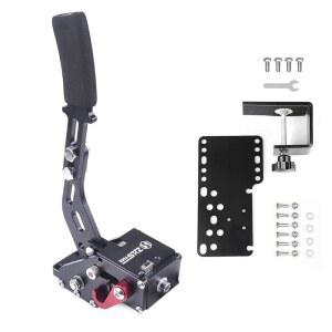 64비트 SIM 레이싱 게임용 ZHSYMX PC /PS4 /PS5 USB 핸드브레이크, 핸드브레이크 PC, G29 호환, PS4 및 컴퓨터와 호환되는 선형 시뮬레이션, 고정 클립 플레이트 포함