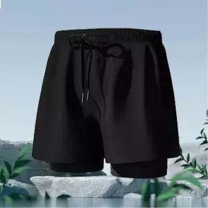 비치 운동복 숏츠 서핑 반바지 레깅스 남자 일체형