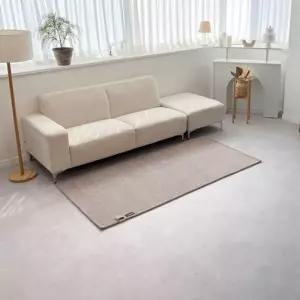 Ks 사계절 구 들장 카페트러그 워셔블 EMF 전기장판 베이지 103x200