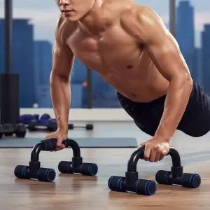 H형 푸쉬업바 팔굽혀펴기 플랭크 홈트레이닝 손목보호 가슴 어깨