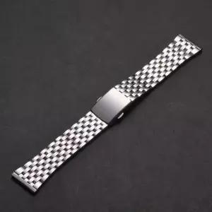 [골드스마일]메탈 스텐 시계줄 20mm 교체 교환 밴드 스트랩 디버클 스틸