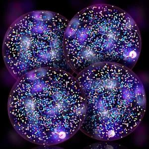 하이드렌 4팩 LED 조명 비치볼 12인치 야광 다크 풀볼 색종이 반짝이 풍선 장난감 청소년 여름 디스코 파티