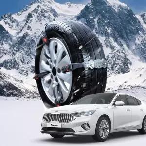 신형K7 시즌2 벨트형 스노우 타이어체인 미끄럼방지