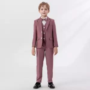 아놀드 로즈핑크 투버튼 정장 턱시도 풀세트(자켓 양