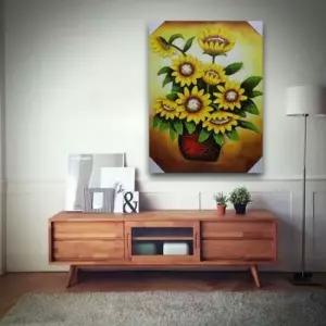 해바라기유화8송이(7) 앤틱 엔틱 인테리어소품 장식품