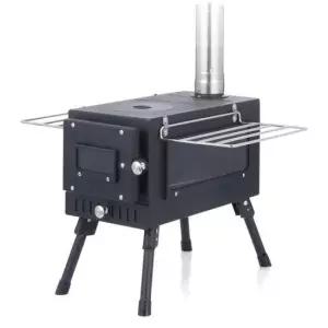 업소용난로 투명 화목난로 화로대 불멍 스토브 난로 캠핑 바베큐