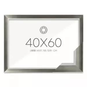 보석십자수 패브릭형 액자 40x60 고급형 모던그레이