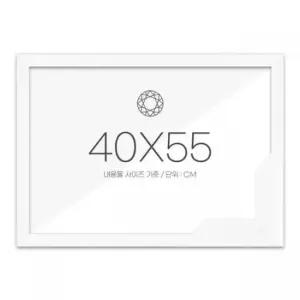 보석십자수 패브릭형 액자 40x55 고급형 슬림 우드 화