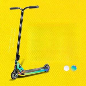 스턴트 스쿠터 킥보드 묘기용 X50 T바 익스트림 상품 골드 파리 85CM 단일 청소년