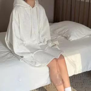 [신상오픈런]여성 빅사이즈 후드 미니 원피스 플레어 프릴 디자인 (44091858)