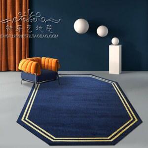 고급카페트 수입카펫트 초대형카페트 러그 80x160cm 골드 동물 사각러그 140x200