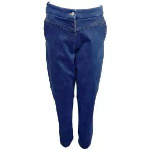 [롯데백화점]데시데 벨벳텍스쳐 스티치포인트 워싱진 DPW212