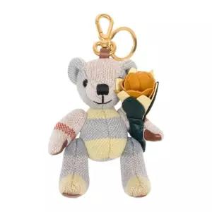 토마스 플라워 울 키체인 8124095 C4997 PEBBLE BEIGE