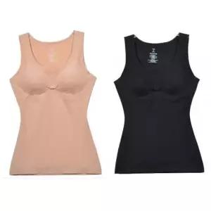 보정런닝 심리스나시 부모님속옷 인견끈나시 여성보정나시