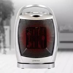 유니맥스 PTC 전기온풍기 순간발열 세라믹팬 전기히터 3단풍속