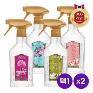 아우라 퍼퓸 섬유향수 400ml x 2개 [4종 향 택1]