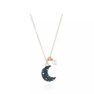 여성 Luna 달 진주 목걸이(R1)(5671585)