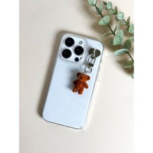 곰돌이 키링 인형키링 테디베어 핸드폰줄 스트랩 후로킹 키홀더 차키링 폰꾸 백꾸 에어팟 핸드폰키링