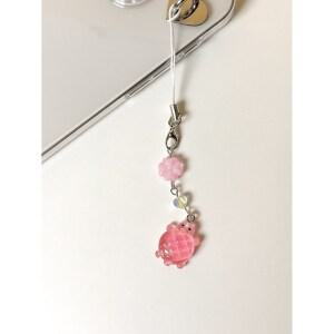 엘에떼 행운 거북이 키링 스트랩 핸드폰줄 에어팟 키홀더