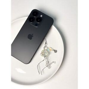 해파리 비즈 키링 여름 바다 스트랩 핸드폰줄 폰꾸 에어팟