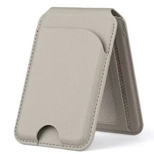 김현성생활과학 이지업 맥세이프 카드지갑 아이폰 갤럭시 거치 가죽홀더 케이스