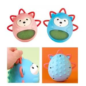 5개월 6개월아기 흥미up 소리나는 촉감 오뚝이 장난감 오뚜기인형