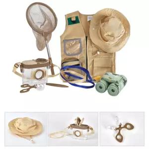 어린이 숲체험 캠핑 탐험가 역할놀이 자연학습 유아교구 곤충채집