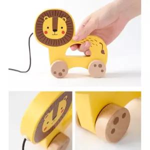 아기 걸음마 소근육 대근육발달 사자 자동차 장난감 원목장난감 추천