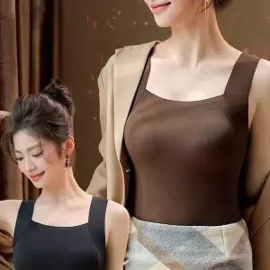 이너웨어 캐미솔 브라 일체형 탑 나시 슬리브리스 끈나시브라탑