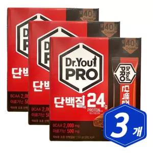 닥터유 프로 단백질바 16개 x 3개 직원 회사 회의 사무실 한입 운동 간식 식사 대용