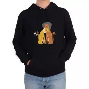 [RIZPICK]기모후드티 사자커플 사자부부 러브 사랑 그림 다양한색상