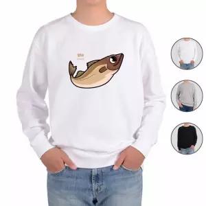 맨투맨 전색상 바다생물 해양 명태 프린트셔츠 CVK8+7iLq