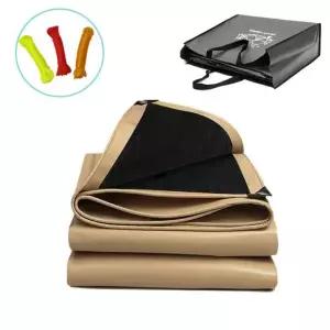 [칼루스 다용도 방수포 / 베이지] 4 x 6m 타포린 그라운드시트 캠핑천막